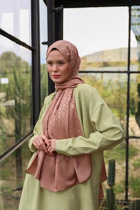 شال قهوه ای زنانه İpekhan - کد 805482305