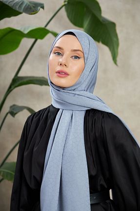 شال طوسی زنانه İpekhan - کد 791171030