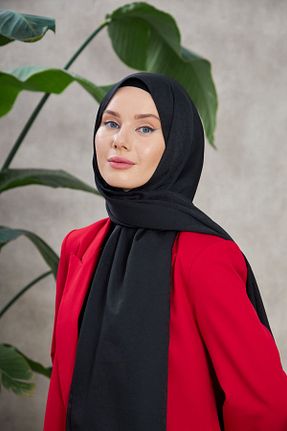 شال مشکی زنانه İpekhan - کد 791171219