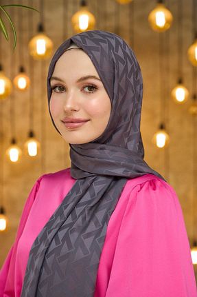 شال طوسی زنانه İpekhan - کد 832895945