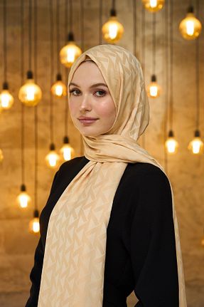 شال طلائی زنانه İpekhan - کد 832896123