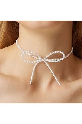 گردنبند مروارید قرمز s&s selenda collection - کد 880935895