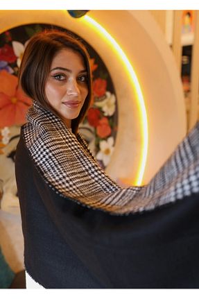 شال گردن مشکی زنانه اکریلیک shdesign - کد 880940487