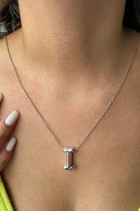 گردنبند استیل ( فولاد ) طوسی زنانه استیل (فولاد) Doğaltaş - کد 880945609
