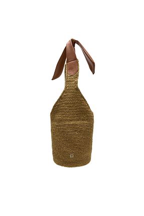 کیف دوشی بژ زنانه حصیر Desa - کد 265408183
