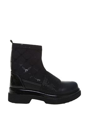 بوت / نیم بوت قهوه ای زنانه پاشنه تخت Pierre Cardin - کد 42060200