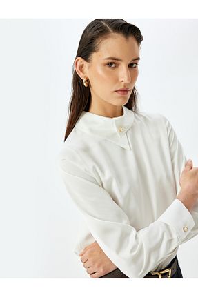 بلوز نباتی زنانه ساده Koton - کد 881061409