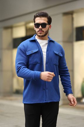 پیراهن آبی مردانه Relaxed Gameyal - کد 881067810