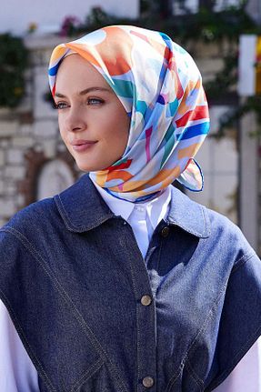 روسری رنگی İpek Tivil Belli - کد 881214925