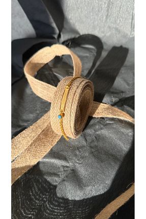 دستبند طلا زرد بچه گانه 8 عیار Yamaner Kuyumculuk - کد 881226787