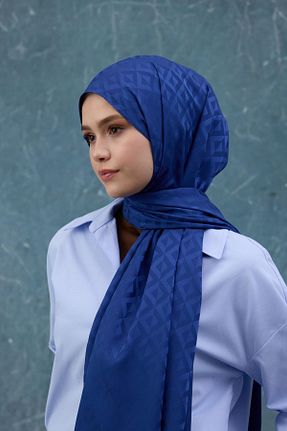 شال آبی زنانه İpekhan - کد 881262782