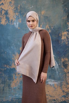 شال قهوه ای زنانه İpekhan - کد 881262771