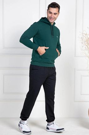 ست لباس راحتی سبز مردانه ساده By Mecit Pijama - کد 881274930