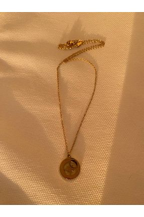 گردنبند استیل ( فولاد ) زرد زنانه استیل (فولاد) Store - کد 881279214