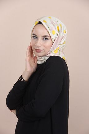روسری زرد İpek Tivil Sima - کد 751488463