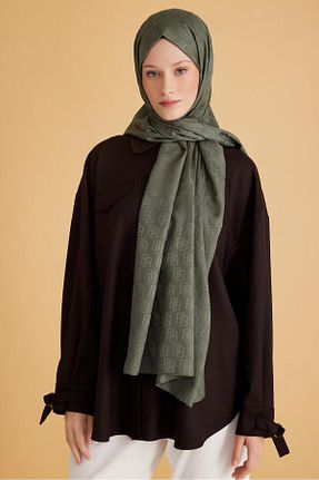 شال قهوه ای زنانه پلی استر Belli - کد 881329252