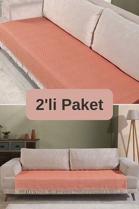 کاور مبل نارنجی پنبه ای Miracolo Home - کد 871886034