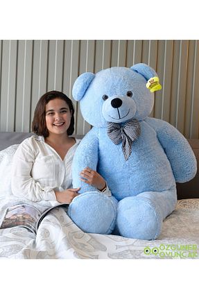 اسباب بازی مخملی آبی بچه گانه 140 cm Özgüner Oyuncak - کد 822162462