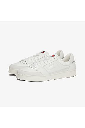 کفش اسنیکر صورتی مردانه بند دار Tommy Hilfiger - کد 881364804