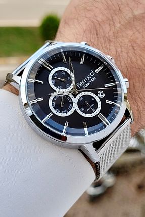 ساعت مچی متالیک مردانه 44 میلی متر Ferrucci - کد 887537380