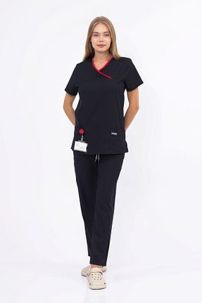 لباس کار مشکی Vistros Medikal - کد 865807352