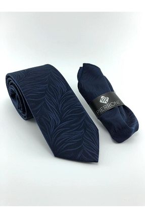 کراوات نارنجی مردانه میکروفیبر PİERRONİ - کد 75532094