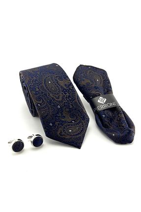 کراوات رنگی مردانه میکروفیبر PİERRONİ - کد 283366763