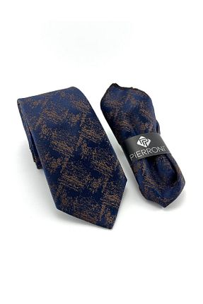 کراوات رنگی مردانه میکروفیبر PİERRONİ - کد 389265327