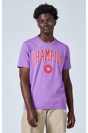 تیشرت بنفش مردانه رگولار Champion - کد 829254267