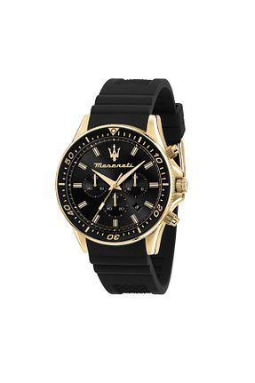 ساعت مچی مشکی مردانه 44 میلی متر Maserati - کد 799404755