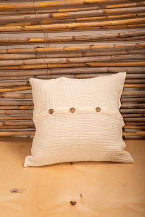 کوسن و روکش کوسن سفید پنبه ای MYLASA HOME - کد 881438072