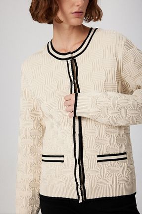 کت بژ زنانه رگولار Mısırlı - کد 881435629