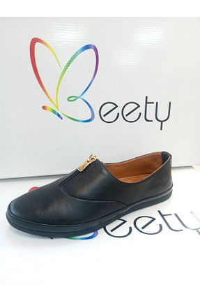 بابت مشکی زنانه چرم خالص Beety - کد 881391702
