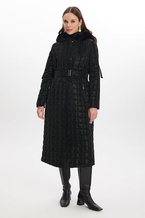کاپشن مشکی زنانه رگولار Zühre - کد 881434922