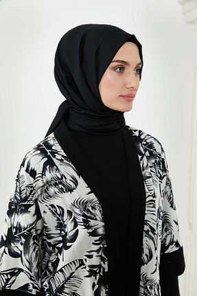 شال مشکی زنانه ابریشم Setrms - کد 832817422
