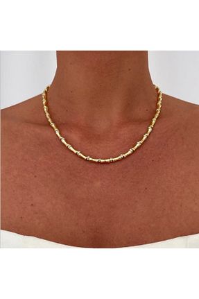 گردنبند استیل ( فولاد ) رنگی زنانه استیل (فولاد) Vitastyle - کد 881451467