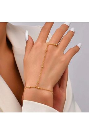 شاهمران جواهر زرد زنانه روکش طلا Vitastyle - کد 881456704