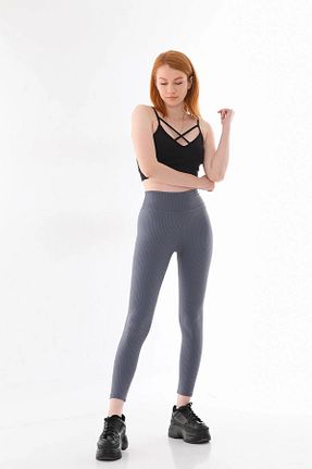 ساق شلواری طوسی زنانه بافت LİBELLA İÇ GİYİM - کد 881511522