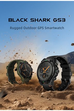 ساعت هوشمند خاکی گارانتی نمایندگی رسمی Black Shark - کد 881569077