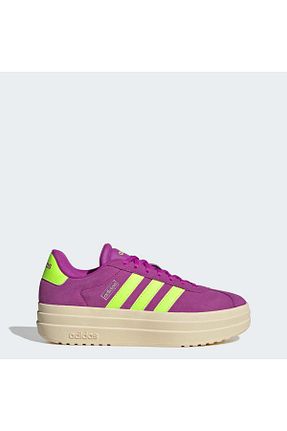 کفش اسنیکر بنفش زنانه بند دار adidas - کد 881630624