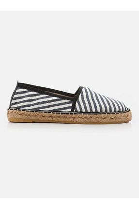 کفش اسپادریل مشکی زنانه چرم خالص Su Espadril - کد 750862928