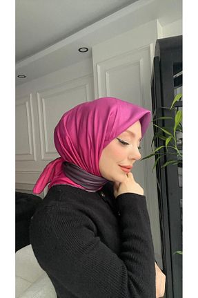 روسری صورتی 90 x 90 Onur - کد 881662922