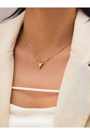 گردنبند استیل ( فولاد ) متالیک زنانه استیل (فولاد) MonaRossa - کد 881663271