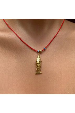 گردنبند نقره طلائی زنانه 925 عیار Spossy Silver Jewelry - کد 881670890