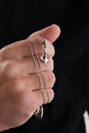 گردنبند نقره مردانه 925 عیار Tmt Silver - کد 881667035