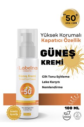 کرم ضد آفتاب صورت SPF 50 + Labelna Cosmetic - کد 696132951