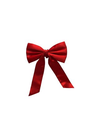 پاپیون قرمز زنانه ساتن mystery bow tie - کد 262615295