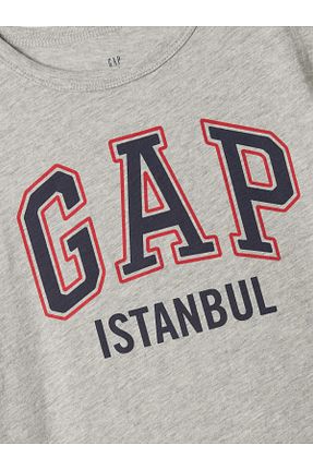 تیشرت طوسی بچه گانه رگولار GAP - کد 832460044
