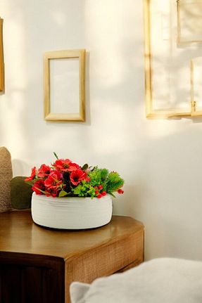 گلدان سفید Evene - کد 715771819