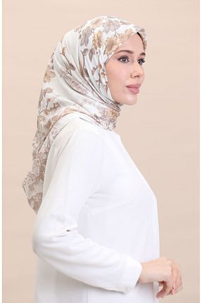 روسری قهوه ای sefamerve - کد 881673071